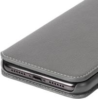 iphone xs max deklas - Krusell Pixbo Slim Wallet Case For Apple iPhone XS Max Grey - 3 nuotrauka