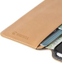 senukai iphone - Krusell Sunne Wallet Case For Apple iPhone 11 Pro Max Beige - 4 nuotrauka