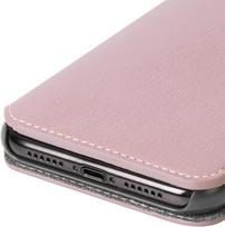 iphone xs max deklas - Krusell Pixbo Slim Wallet Case For Apple iPhone XS Max Pink - 4 nuotrauka
