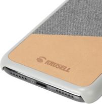 iphone xs max deklas - Krusell Tanum Back Case For Apple iPhone XS Max Beige - 4 nuotrauka