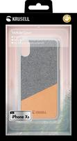 iphone xs max deklas - Krusell Tanum Back Case For Apple iPhone XS Max Beige - 6 nuotrauka