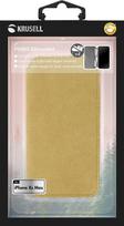 iphone xs deklas - Krusell Broby Slim Wallet Case For Apple iPhone XS Max Brown - 6 nuotrauka