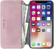 apple kortele - Krusell Broby Slim Wallet Case For Apple iPhone XS Max Pink - 3 nuotrauka