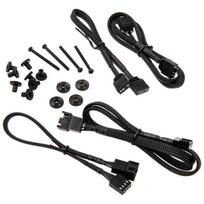 korpuso ausintuvai - Noiseblocker Fan NB-eLoop Series 120mm X B12-PS ARGB PWM Black (Juodas) - 4 nuotrauka
