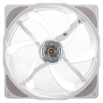 korpuso ausintuvai - Noiseblocker Fan NB-eLoop Series 120mm B12-PS ARGB PWM White (Baltas) - 3 nuotrauka