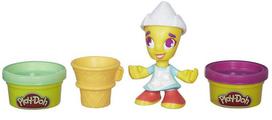 modelinas play doh - PLAY DOH TOWN figūrėlės ir plastilino rinkinys Ice Cream, asst., B5960EU4 - 4 nuotrauka