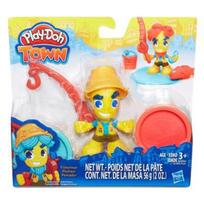 modelinas play doh - PLAY DOH TOWN figūrėlės ir plastilino rinkinys Ice Cream, asst., B5960EU4 - 7 nuotrauka