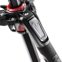 fotoaparatas 190 - Manfrotto 190 Kit Alu 4s Tripod + 3 Way head - 6 nuotrauka