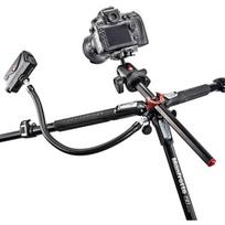 fotoaparatas 190 - Manfrotto 190 Kit Alu 4s Tripod + 3 Way head - 7 nuotrauka