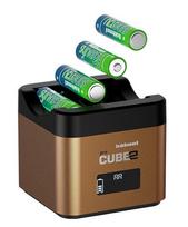 nesiojami ikroviklei - Hähnel ProCube 2 Charger For Olympus Brown (Rudas) - 2 nuotrauka