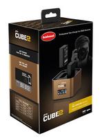 nesiojami ikroviklei - Hähnel ProCube 2 Charger For Olympus Brown (Rudas) - 4 nuotrauka
