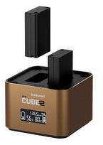 nesiojami ikroviklei - Hähnel ProCube 2 Charger For Olympus Brown (Rudas) - 5 nuotrauka