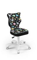 Entelo Childrens Chair Petit Size 4 White/Black ST30