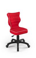Entelo Childrens Chair Petit Size 4 Black/Red VS09