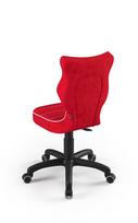 vaikiska biuro kede - Entelo Childrens Chair Petit Size 4 Black/Red VS09 - 3 nuotrauka