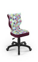 Entelo Petit Children Chair Size 3 ST32 Purple Animals/Black