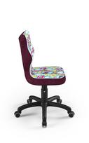 vaikiska kede - Entelo Petit Children Chair Size 3 ST32 Purple Animals/Black - 2 nuotrauka