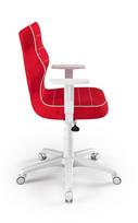 vaikiska kede - Entelo Childrens Chair Duo White/Red Size 5 VS09 - 2 nuotrauka