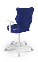 vaikiska kede - Entelo Childrens Chair Duo White/Blue Size 5 VS06 - 4 nuotrauka