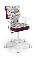 Entelo Childrens Chair Duo White/Violet Size 5 ST32