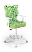Entelo Childrens Chair Duo White/Green Size 5 ST29