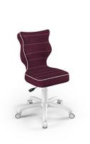 Entelo Childrens Chair Petit Size 4 White/Purple VS07