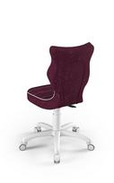 vaikiska kede - Entelo Childrens Chair Petit Size 4 White/Purple VS07 - 3 nuotrauka
