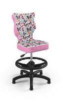 Entelo Petit Black HC F Size 4 Children Chair ST31 Pink Butterflies