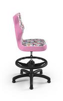 vaikiska kede - Entelo Petit Black HC F Size 4 Children Chair ST31 Pink Butterflies - 2 nuotrauka
