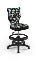 Entelo Petit Black HC F Size 3 Children Chair ST30 Dinosaurs