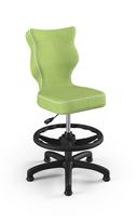 Entelo Petit Black HC F Size 4 Children Chair VS05 Green