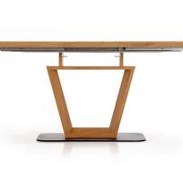 auksinis azuolas spalva - Valgomojo stalas Halmar Blacky Golden Oak/Black, 1600 - 2200x900x760 mm - 5 nuotrauka