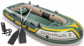 intex baidare - INTEX Seahawk 3 Green (Žalia) - 1 nuotrauka