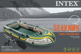 intex baidare - INTEX Seahawk 3 Green (Žalia) - 4 nuotrauka