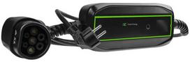 ikrovimo type 2 kabelis - Green Cell EV16, GC EV PowerCable 3.6kW Schuko Type 2 mobile charger for charging electric cars and - 2 nuotrauka