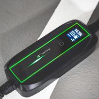 ikrovimo type 2 kabelis - Green Cell EV16, GC EV PowerCable 3.6kW Schuko Type 2 mobile charger for charging electric cars and - 4 nuotrauka