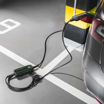 ikrovimo type 2 kabelis - Green Cell EV16, GC EV PowerCable 3.6kW Schuko Type 2 mobile charger for charging electric cars and - 5 nuotrauka
