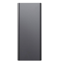 power bank 65w baseus - Baseus Adaman Metal PPIMDA-D01 20000 mAh Black (Juoda) - 3 nuotrauka