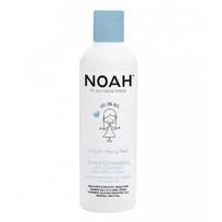 noah sampunas - Noah Kids Šampūnas Milk And Sugar For Long Hair Vaikiškas šampūnas su pienu ir cukrumi ilgiems plaukams, 250 ml - 1 nuotrauka