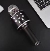 karaoke mikrofonas ws 858 - Karaokė mikrofonas  (juodas) WS-858 - 3 nuotrauka