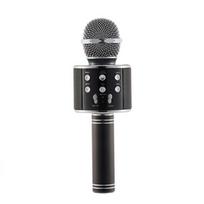 karaoke mikrofonas ws 858 - Karaokė mikrofonas  (juodas) WS-858 - 4 nuotrauka