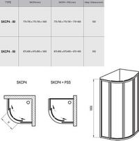 duso kabinos 900x900 - Ravak SKCP4 White Grape Glass Shower 900x900 - 6 nuotrauka