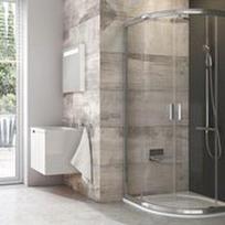 duso kabinos 900x900 - Ravak Blix BLCP4-90 3B270100Z1, pusapvalė, be padėklo, 900x900x1900 mm - 2 nuotrauka