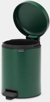 senukai siuksliadeze - Brabantia NewIcon Pedal Bin 5l Green - 4 nuotrauka