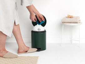 senukai siuksliadeze - Brabantia NewIcon Pedal Bin 5l Green - 6 nuotrauka