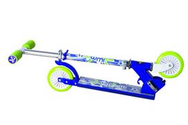 paspirtukas scooter - Muuwmi Kiddy Scooter Racing Blue - 3 nuotrauka