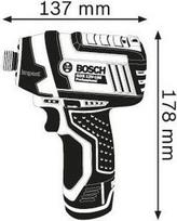 akumuliatorinis suktuvas 12v - Bosch GDR 12V-105 2x 2Ah - 2 nuotrauka