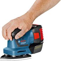bosch 18v kroviklis - Plokštuminis šlifuoklis Bosch GSS 18 V-10; (be akumuliatoriaus ir kroviklio) - 4 nuotrauka