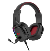 havit ausines - Havit H2022U Black (juodos) - 7 nuotrauka