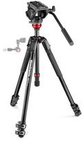 fotoaparatas 190 - Manfrotto 500 Fluid Video Head Flat Base With 190X - 2 nuotrauka